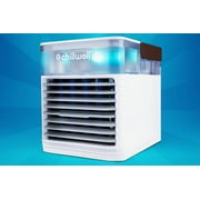 ChillWell Portable Air Cooler, 4-Speed Portable Mini Cooler with Humidifier, USB-Rechargeable
